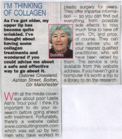 Take a Break - I'm thinking of collagen